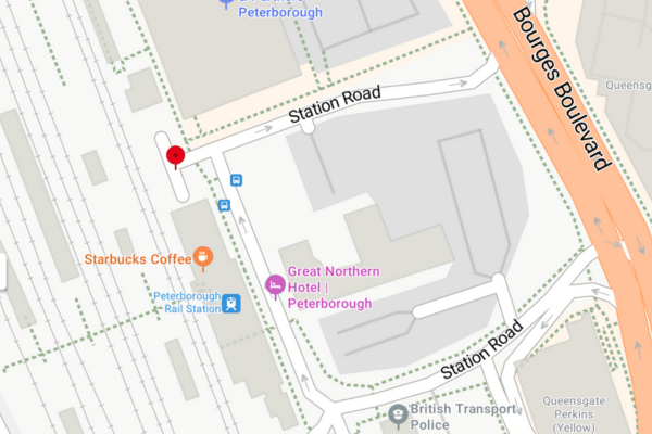 Peterborough rail replacement location