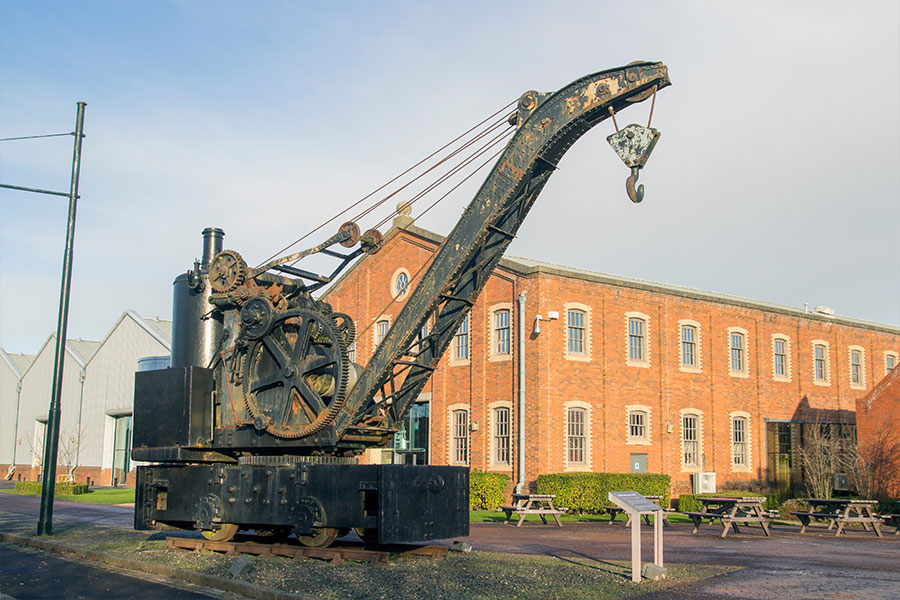 Crane in Summerlee Museum