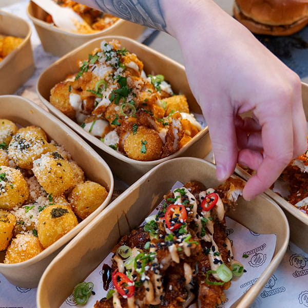 Loaded tater tots