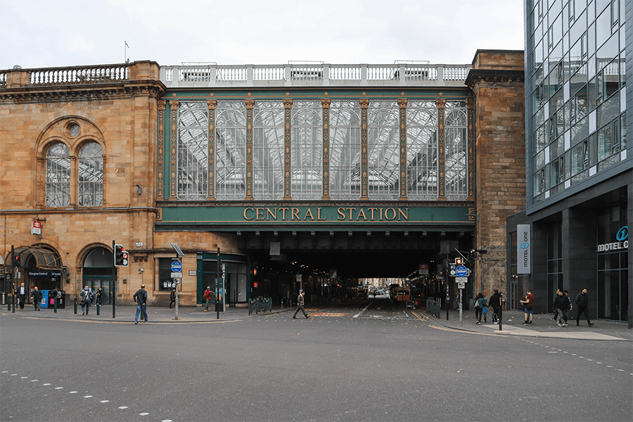 Glasgow Central station