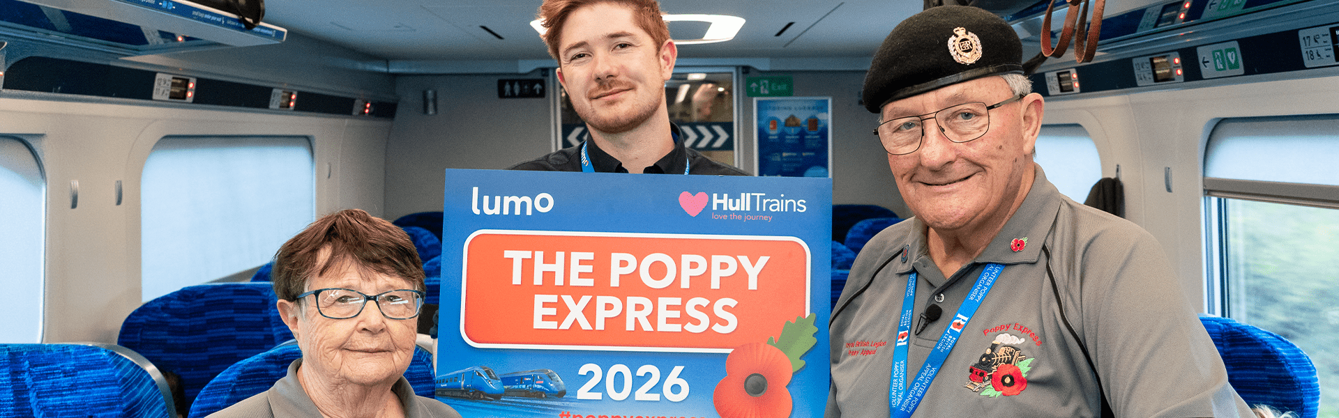 The Poppy Express - Lumo and Hull Trains