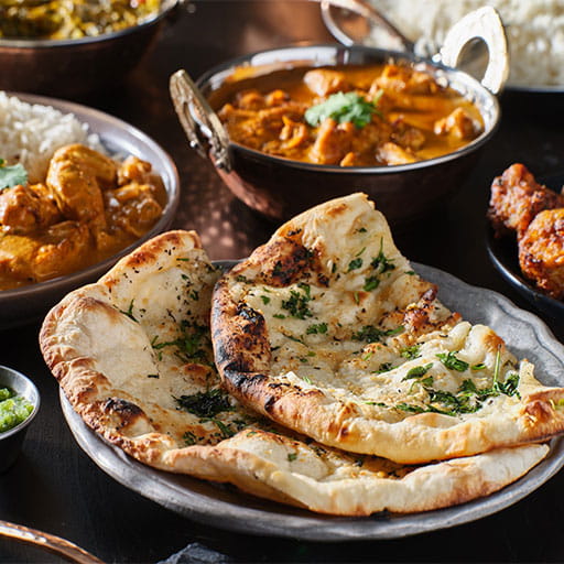 indian food display