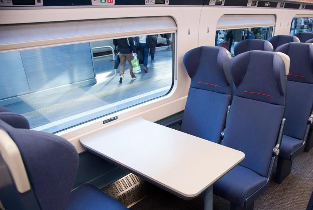 Lumo Train Table seats 